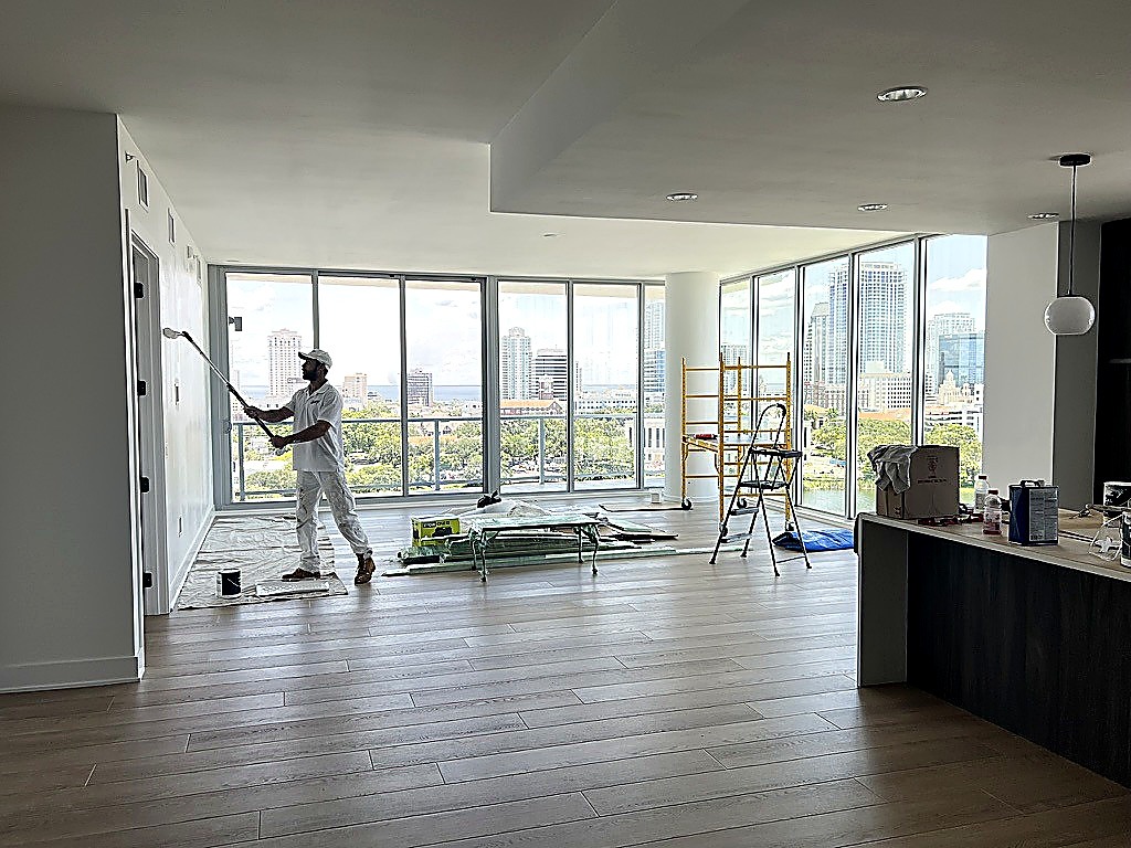 Interior roller work
